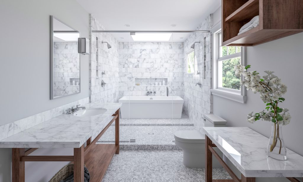 Bathroom In New Luxury Home