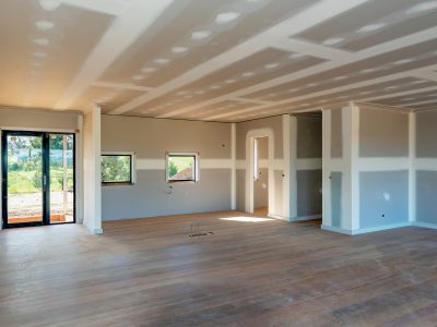 Residential House Being Built
