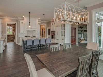 Open Floor Plan With Dining Area Close By The Kitchen